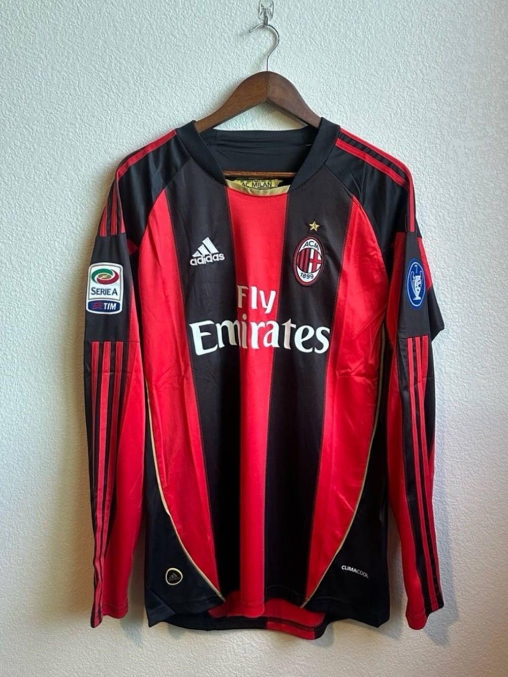 AC Milan 2010/11 Jersey - Ibrahimovic - Size M